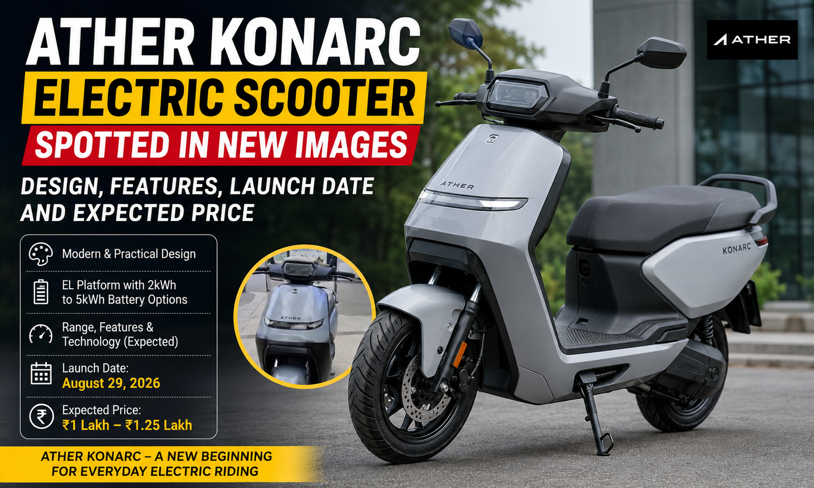 Ather Konarc electric scooter