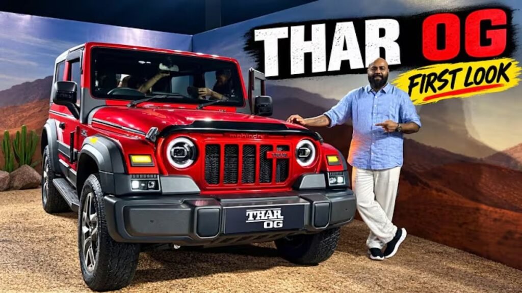 Mahindra Thar OG 2026 Launched